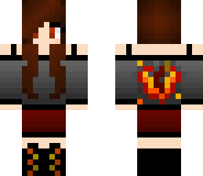 phoenix girl minecraft skin
